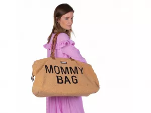 CHILDHOME Prebaľovacia taška Mommy Bag Teddy Beige