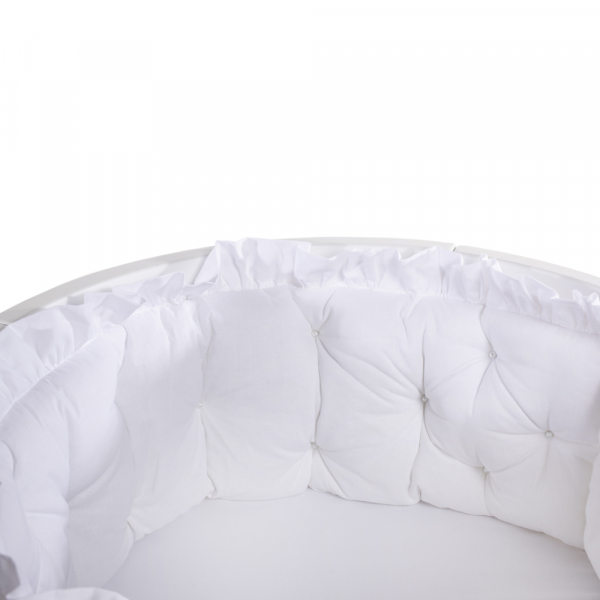MIMIKO Set posteľnej bielizne Premium Bílý