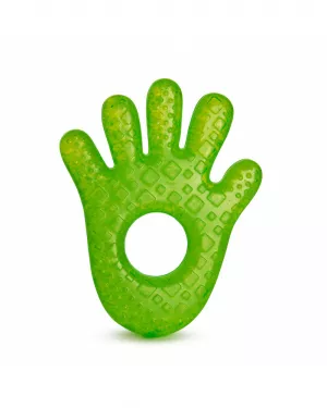 MUNCHKIN Hryzačka chladivá gélová - Zelená ruka
