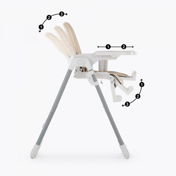 PETITE&MARS Konštrukcia jedálenskej stoličky Gusto
