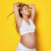 MEDELA Podprsenka nočná tehotenská a na dojčenie Keep Cool™, biela S