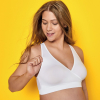 MEDELA Podprsenka nočná tehotenská a na dojčenie Keep Cool™, biela S