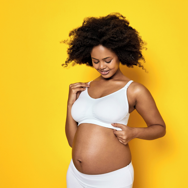 MEDELA Podprsenka Ultra tehotenská a na dojčenie Keep Cool™, biela L