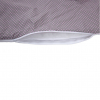 LITTLE ANGEL Zavinovačka šnurovacia pevný chrbát ANGEL - Outlast® 77x77cm čipka šedá na bielej