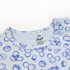 LITTLE ANGEL Body tričko šmyk s potlačou Outlast® 62 sv.ľadovo modrá myšky