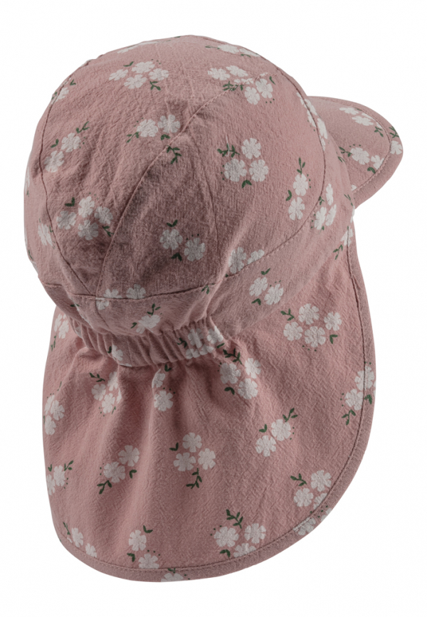STERNTALER Šiltovka s ochranou krku bavlna UV50+ ružová dievča- 49 cm 12-18 m