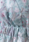 STERNTALER Šiltovka s ochranou krku bavlna UV50+ svetlá tyrkysová dievča- 51 cm 18-24 m