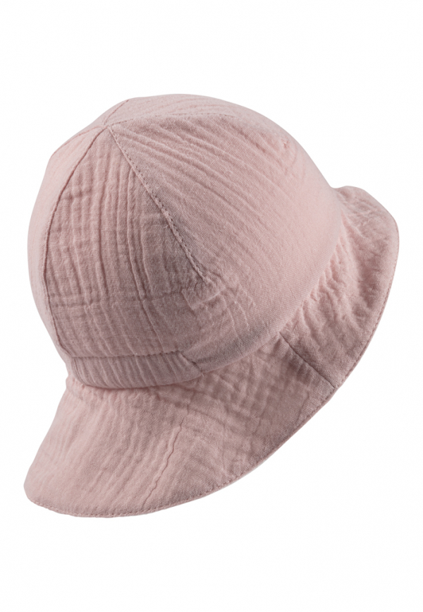 STERNTALER Klobúk obojstranný proti slnku UV 30+ ružová dievča bavlna- 49 cm 12-18 m