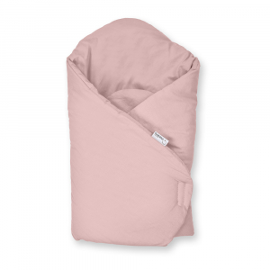 KLUPS Zavinovačka bez vystuženia na suchý zips dirty pink 75x75 cm